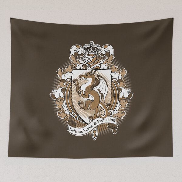 Item preview, Dragon Coat Of Arms Heraldry designed and sold by Heather Hitchman.