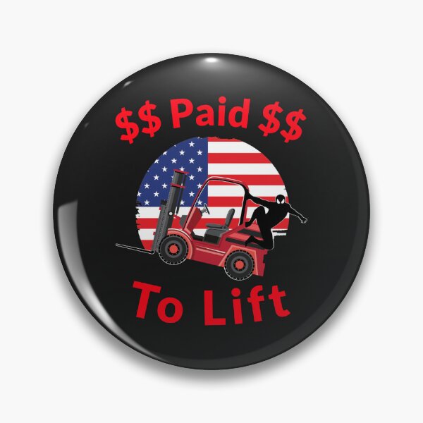 Item preview, Forklift Ninja, Paid to Lift RR designed and sold by TeamsterLife.