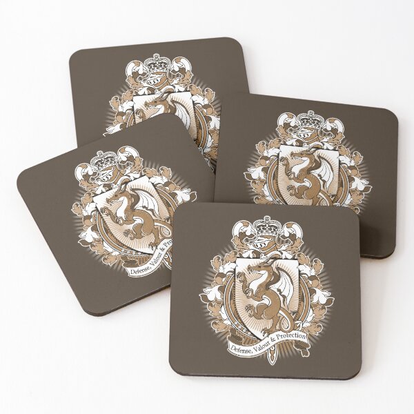 Item preview, Dragon Coat Of Arms Heraldry designed and sold by Heather Hitchman.