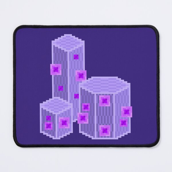 Item preview, Purple Geometric Pixel Cacti designed and sold by rin3d .