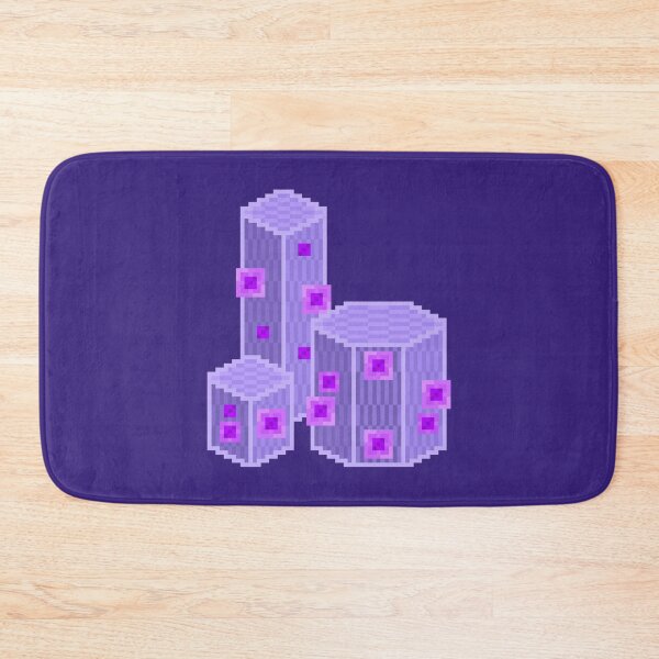 Item preview, Purple Geometric Pixel Cacti designed and sold by rin3d .