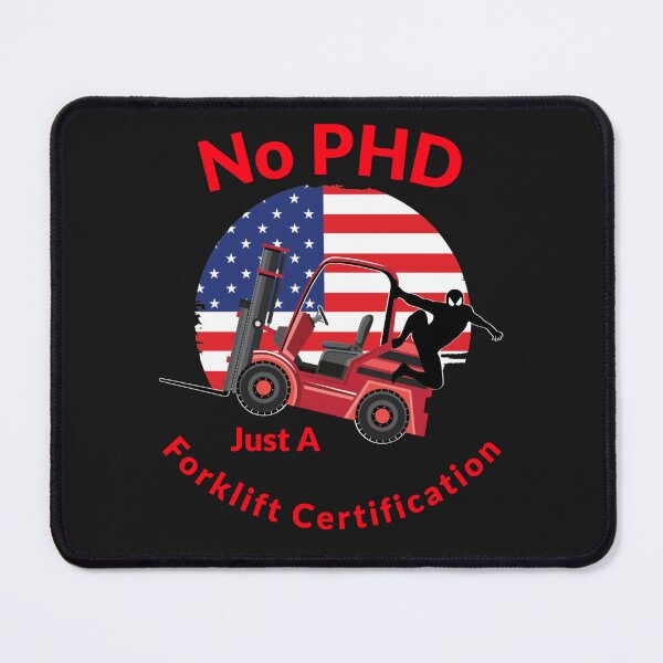 Item preview, Forklift Ninja, No PHD Just a Forklift Certification RR designed and sold by TeamsterLife.
