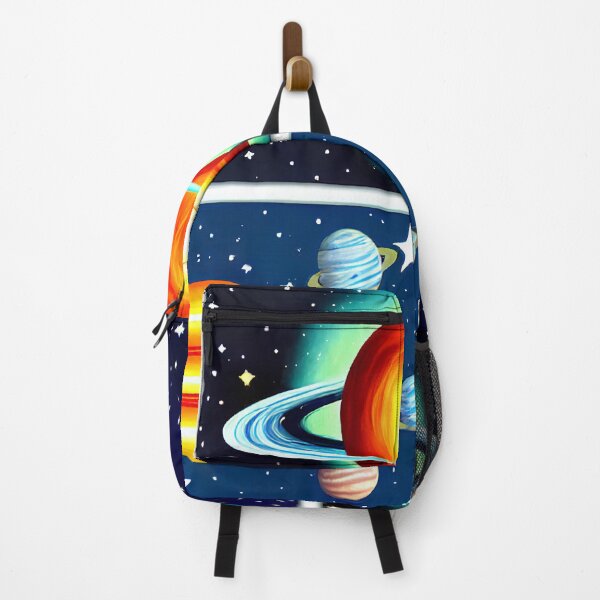 Item preview, Colourful planets and stars digital illustrations designed and sold by Graphics By Craig.