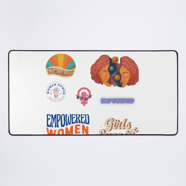 Item preview, womens day-Empowered women empower women-girls support girls-pack designed and sold by ZoesAttic.