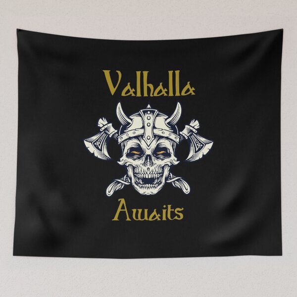 Item preview, Valhalla Awaits - Nordic Viking designed and sold by Georgy09.