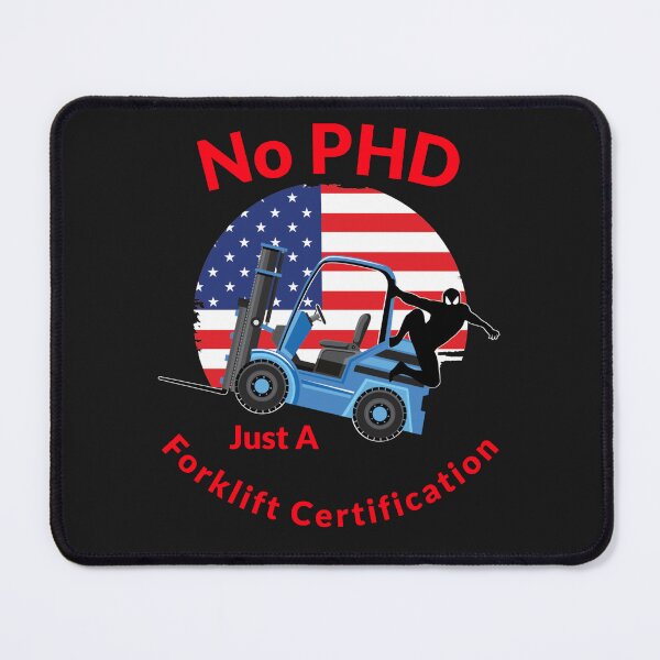 Item preview, Forklift Ninja, No PHD Just a Forklift Certification BR designed and sold by TeamsterLife.