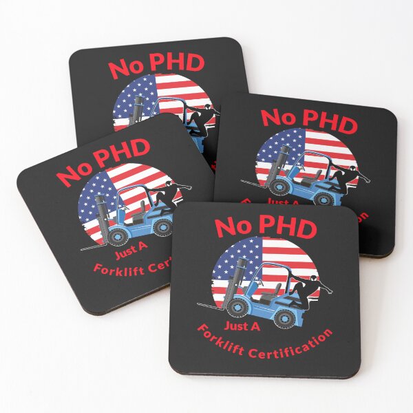 Item preview, Forklift Ninja, No PHD Just a Forklift Certification BR designed and sold by TeamsterLife.