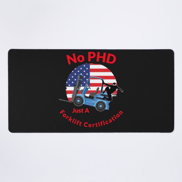 Item preview, Forklift Ninja, No PHD Just a Forklift Certification BR designed and sold by TeamsterLife.