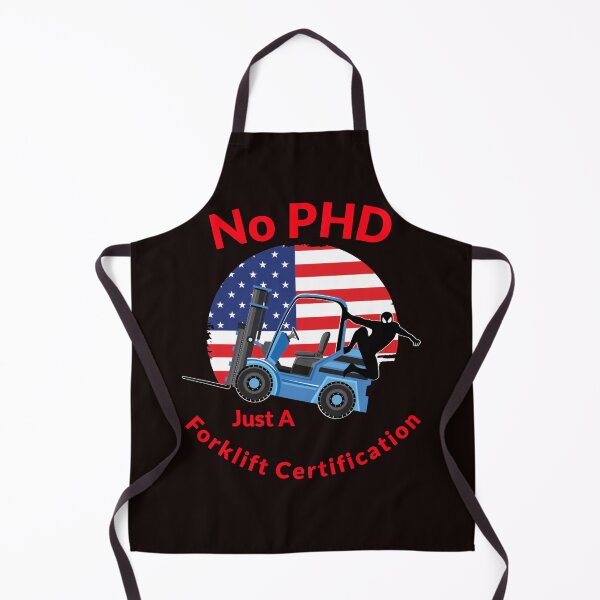 Item preview, Forklift Ninja, No PHD Just a Forklift Certification BR designed and sold by TeamsterLife.