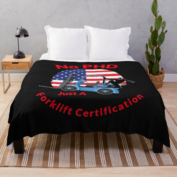 Item preview, Forklift Ninja, No PHD Just a Forklift Certification BR designed and sold by TeamsterLife.