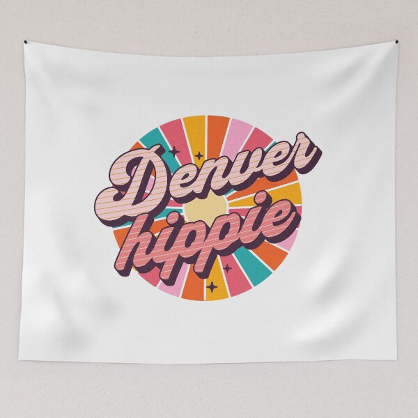 Item preview, Denver Hippie - Rocky Mountain High - Gift For Hippies designed and sold by AlanPhotoArt.