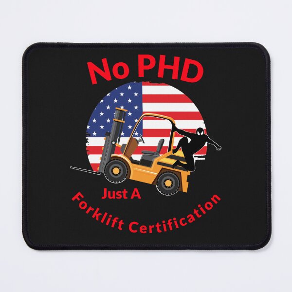 Item preview, Forklift Ninja, No PHD Just a Forklift Certification GR designed and sold by TeamsterLife.