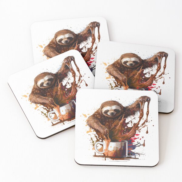 Item preview,  Sloth Barista designed and sold by MrBeerholder.