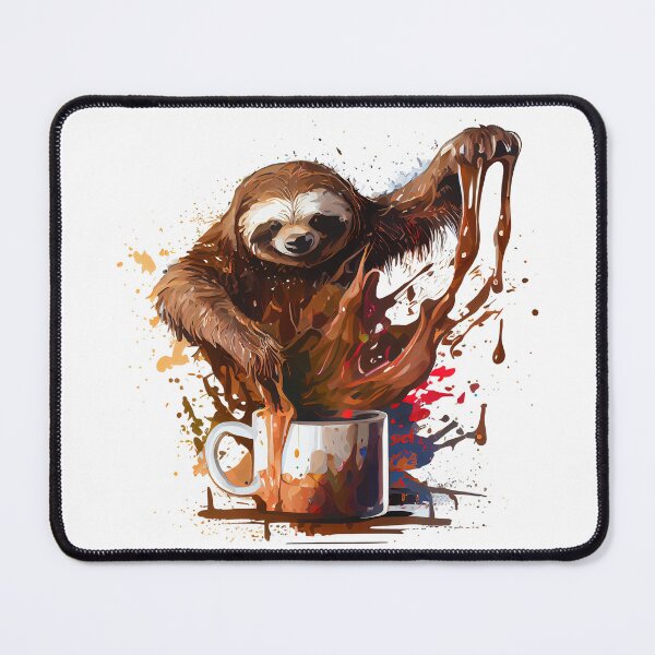 Item preview, Sloth Barista designed and sold by MrBeerholder.
