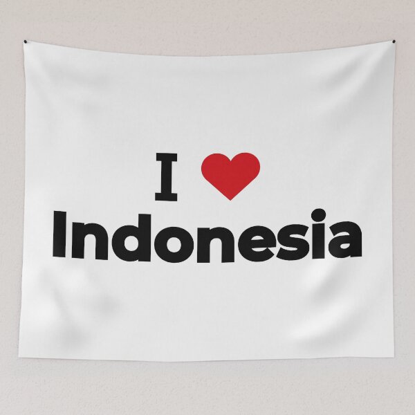 Item preview, I love Indonesia designed and sold by Moyanana.