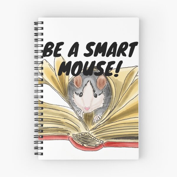 Item preview, Be a Smart Mouse! designed and sold by BunnyBizarre.