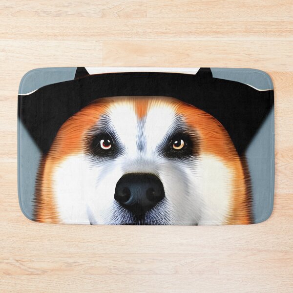 Item preview, Cowboy Akita dog, Akita dog breed designed and sold by The Love Quill.