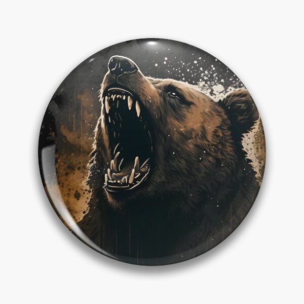 Item preview, Bear Growling designed and sold by john-ess.