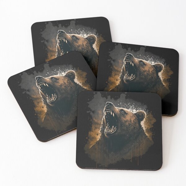 Item preview, Bear Growling designed and sold by john-ess.
