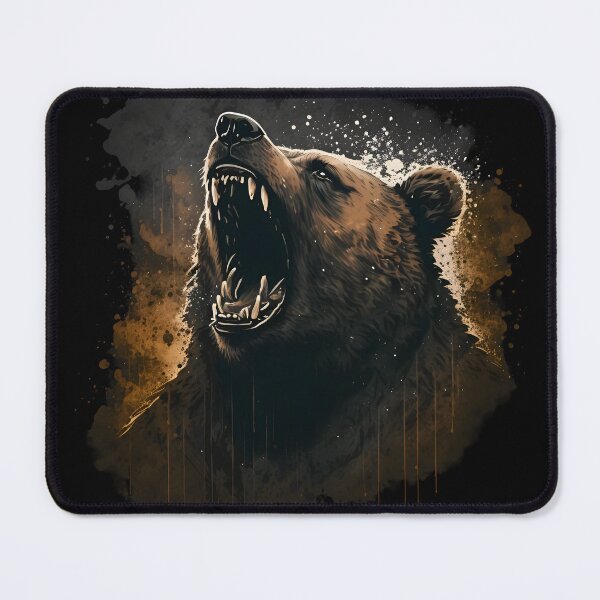 Item preview, Bear Growling designed and sold by john-ess.