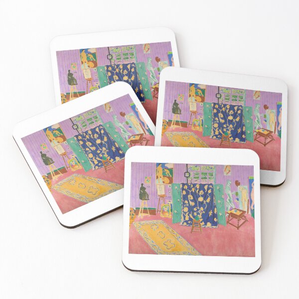 Aperçu de l'œuvre Henri Matisse L'Atelier Rose Henri Matisse créée et vendue par TeeARTHY.