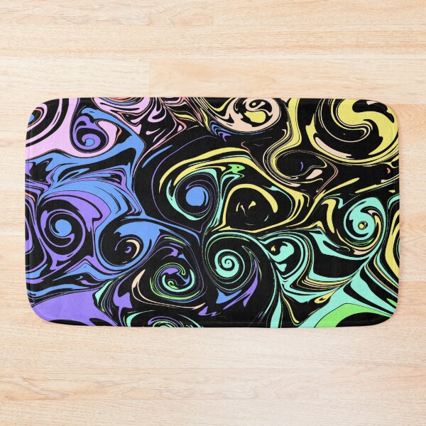Item preview, Rainbow Abstraction Swirls  designed and sold by awsomepatterns.