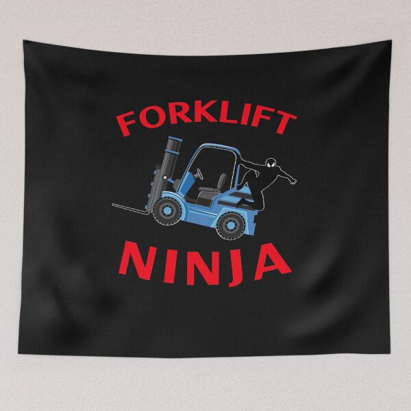 Item preview, Forklift Ninja BR designed and sold by TeamsterLife.