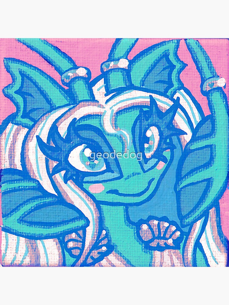 "Isca the Maraquan Aisha " Sticker for Sale by geodedog Redbubble