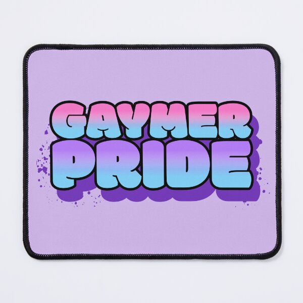 Item preview, Gaymer Pride Funny Gamer Pun designed and sold by TheButtonCrew.