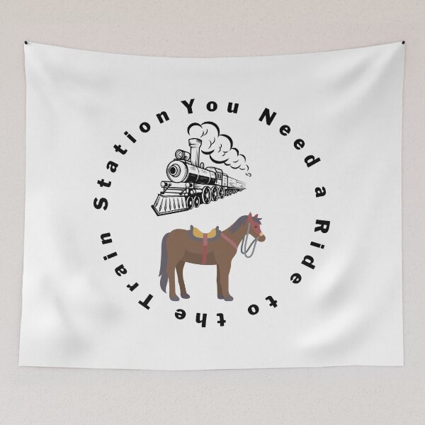 Item preview, You Need A Ride To The Train Station- designed and sold by bartdesigner.