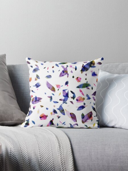 Vista previa del artículo con la obra «Hojas de colores. Estampado abstracto multicolor», diseñado y vendido por IlustradoArts.