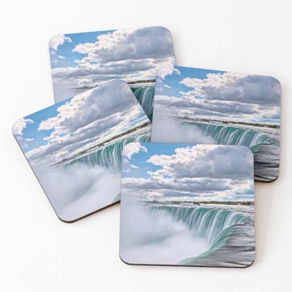 Item preview, Niagara Falls Landscape Oil Paint, Famous Waterfalls, Winter In Niagara Falls  designed and sold by Trendymotion.