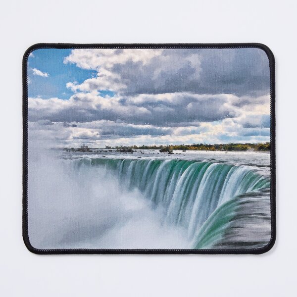 Item preview, Niagara Falls Landscape Oil Paint, Famous Waterfalls, Winter In Niagara Falls designed and sold by Trendymotion.