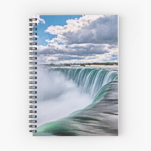 Item preview, Niagara Falls Landscape Oil Paint, Famous Waterfalls, Winter In Niagara Falls  designed and sold by Trendymotion.