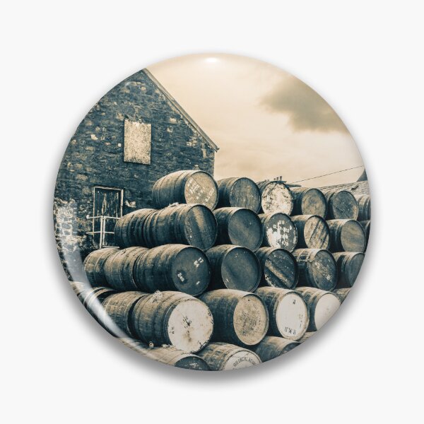 Item preview, Empty Casks In The Springbank Yard designed and sold by Wandering Spirits Global.