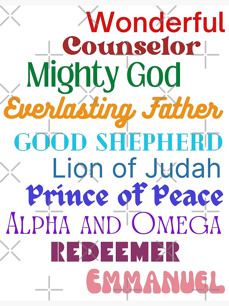 Mighty God {Poster} Mighty God {Poster}