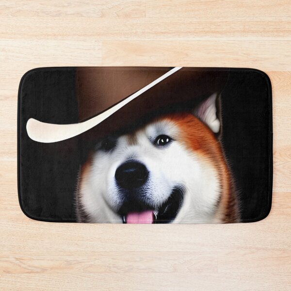 Item preview, Cowboy Akita dog, Akita dog breed designed and sold by The Love Quill.