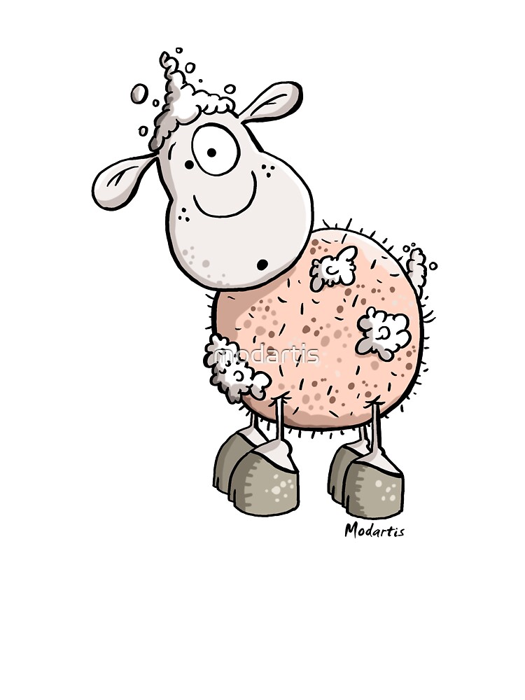 Shorn sheep Animal Funny Cartoon Gift
