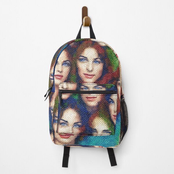 Item preview, women's faces  painted in the Pointillism  style designed and sold by David-Howells.