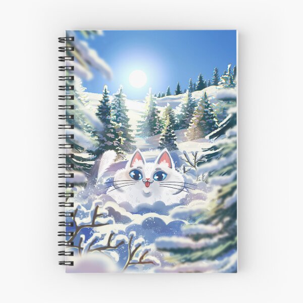 Item preview, Cute white cat designed and sold by LumfurArt.