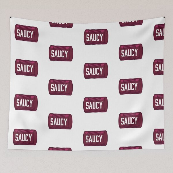 Item preview, Saucy! Thanksgiving/cranberry jelly/Funny Gift/Saucy Personality designed and sold by burlybot.