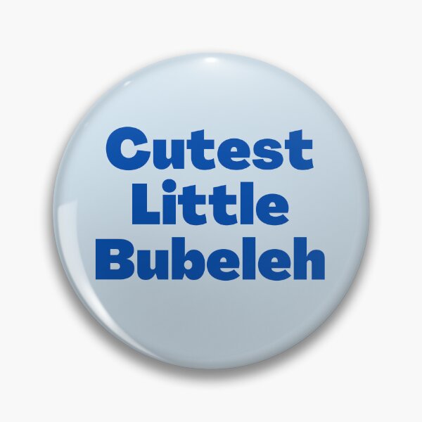 Item preview, Yiddish - Cutest Little Bubeleh  designed and sold by NJGDesigns.