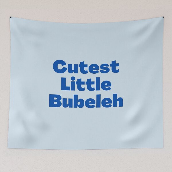 Item preview, Yiddish - Cutest Little Bubeleh  designed and sold by NJGDesigns.