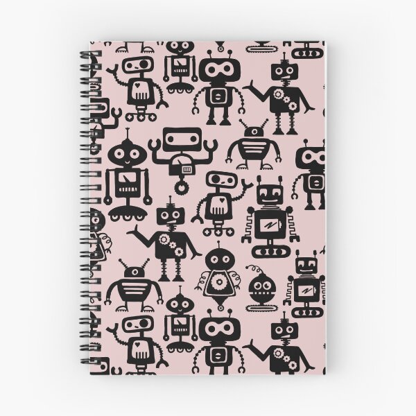 Item preview, Robot All-Over Print and Sticker Pack designed and sold by Unhinged Heather.