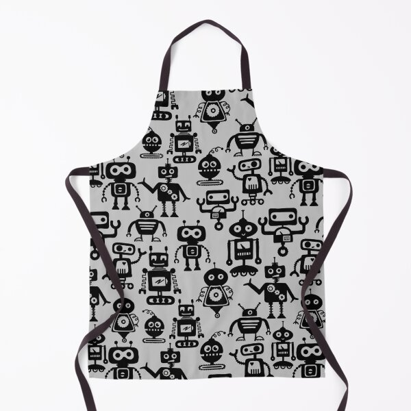 Item preview, Robot All-Over Print and Sticker Pack designed and sold by Unhinged Heather.