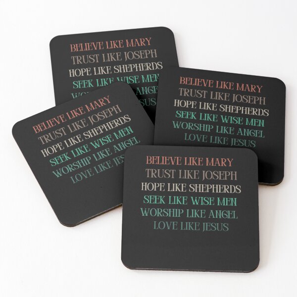 Item preview, Believe Like Mary Trust Like Joseph Hope Like Shepherds designed and sold by justbe  admirable.