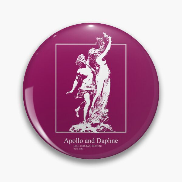 Item preview, 'Apollo and Daphne' by Gian Lorenzo Bernini Fine Art Illustration designed and sold by rpalesca.