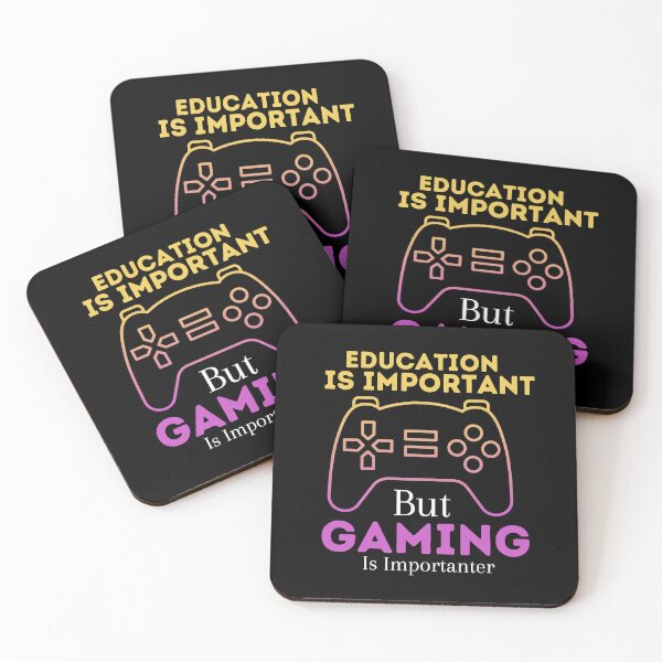 Item preview, Funny Education Is Important But Gaming Is Importanter designed and sold by justbe  admirable.