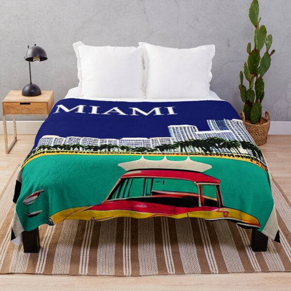 Item preview, Vintage Miami Florida Poster designed and sold by BAYFAIRE.