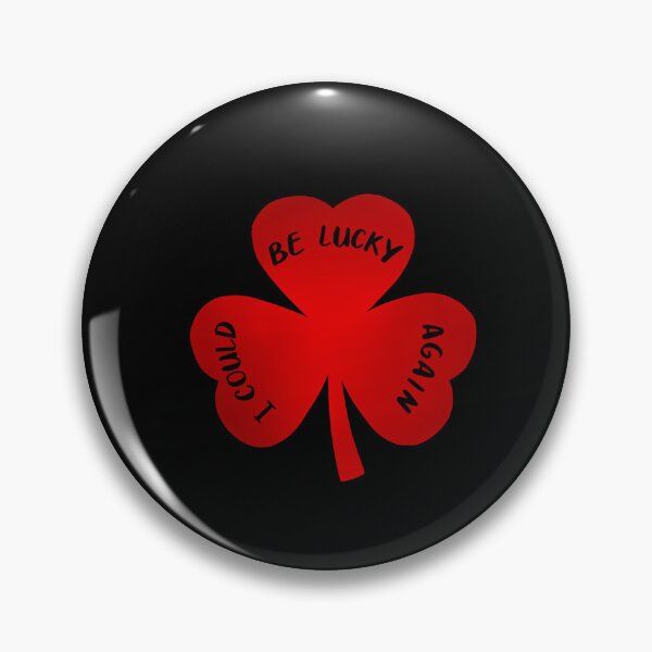 Item preview, Red Lucky Again Clover - Louis Tomlinson designed and sold by designsbygrace2.